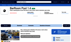 Barroom-pool.software.informer.com thumbnail