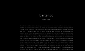 Barter.cc thumbnail