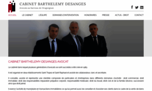 Barthelemy-desanges-avocats.com thumbnail