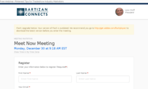 Bartizan.enterthemeeting.com thumbnail