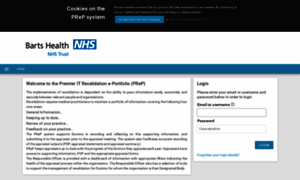 Bartsandthelondon.clinicalappraisal.co.uk thumbnail