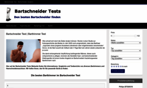 Bartschneidertests.de thumbnail