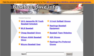 Baseball-glove.info thumbnail