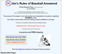 Baseball-rules.com thumbnail