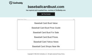 Baseballcardbust.com thumbnail