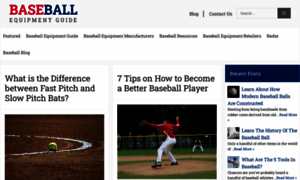 Baseballequipmentguide.com thumbnail