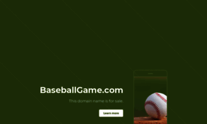 Baseballgame.com thumbnail