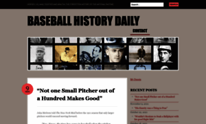 Baseballhistorydaily.com thumbnail