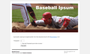 Baseballipsum.apphb.com thumbnail