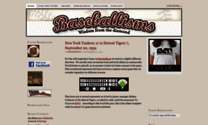 Baseballisms.com thumbnail