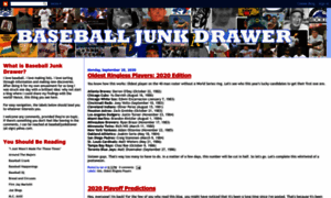 Baseballjunkdrawer.blogspot.com thumbnail