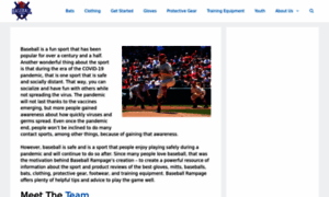 Baseballrampage.com thumbnail