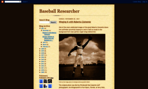 Baseballresearcher.blogspot.com thumbnail