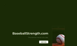 Baseballstrength.com thumbnail