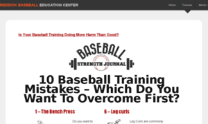 Baseballstrengthjournal.com thumbnail