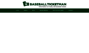 Baseballticketman.com thumbnail