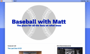 Baseballwithmatt.blogspot.com thumbnail