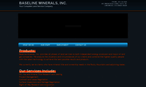 Baselineminerals.com thumbnail