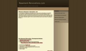 Basement-renovations.com thumbnail