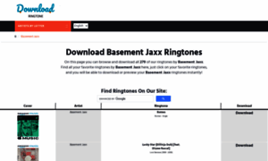 Basementjaxx.download-ringtone.com thumbnail
