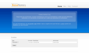 Basenames.nl thumbnail