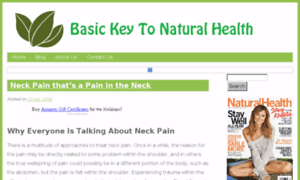 Basic-keys-to-natural-health.com thumbnail