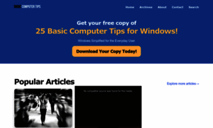 Basiccomputertips.com thumbnail