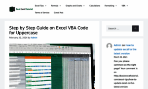Basicexceltutorial.com thumbnail