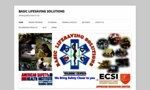 Basiclifesaving.org thumbnail