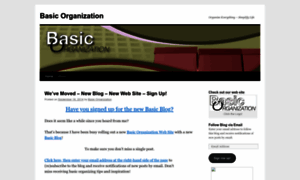 Basicorganization.wordpress.com thumbnail