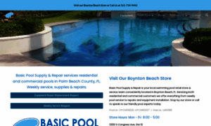 Basicpoolsupply.com thumbnail