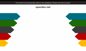 Basicsite2.opendisc.net thumbnail