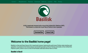 Basilisk-browser.org thumbnail