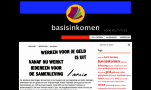 Basisinkomenvoordummies.nl thumbnail