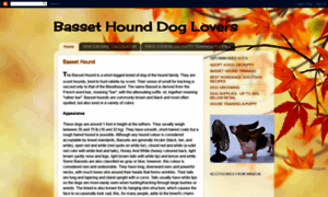 Basset-hound-dog-lovers.blogspot.com thumbnail