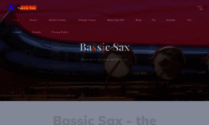 Bassic-sax.ca thumbnail