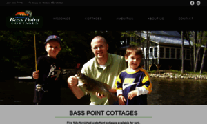 Basspointcottages.com thumbnail