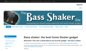 Bassshakers.com thumbnail