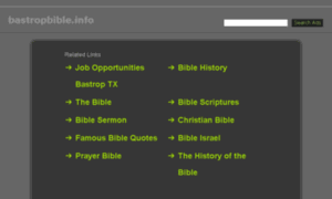 Bastropbible.info thumbnail