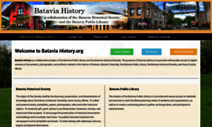 Bataviahistory.org thumbnail