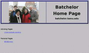 Batchelor.tamu.edu thumbnail