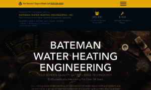 Batemanwaterheating.com thumbnail