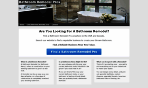 Bathroom-remodel-pros.com thumbnail