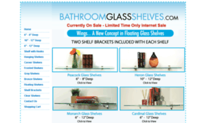 Bathroomglassshelves.com thumbnail