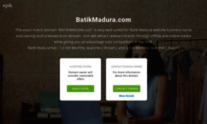 Batikmadura.com thumbnail