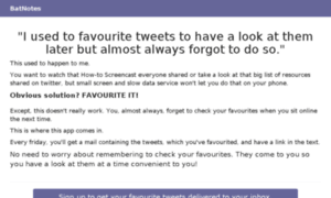 Batnotesapp.com thumbnail