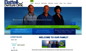 Battelldentureclinic.com thumbnail