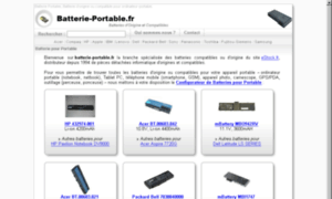 Batterie-de-portable.fr thumbnail