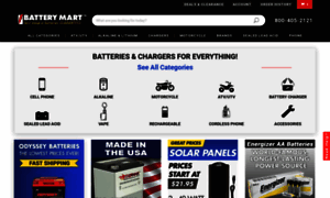 Batteries.batterymart.com thumbnail