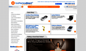 Batteriesdirect.com thumbnail